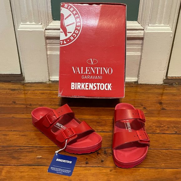 birkenstock valentino shoes